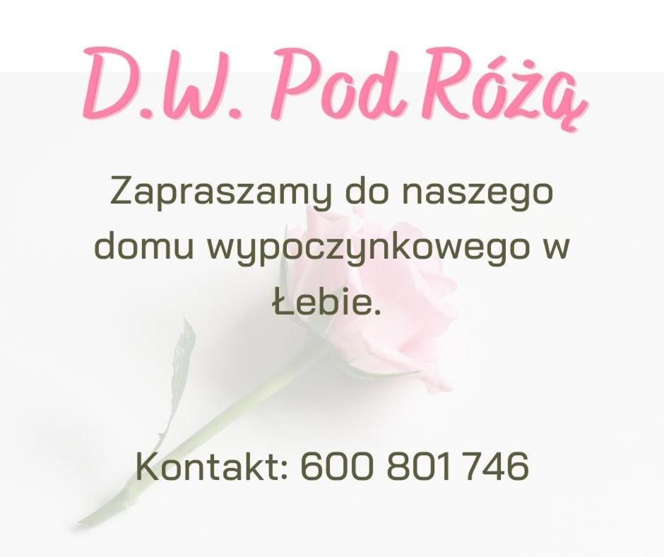 Pod Roza Bed & Breakfast Leba Exterior photo